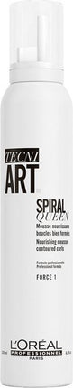 L'Oréal Professionnel Tecni.ART Spiral Queen Mousse - Voedende mousse voor krullend haar - 200 ml