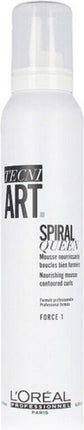 L'Oréal Professionnel Tecni.ART Spiral Queen Mousse - Voedende mousse voor krullend haar - 200 ml