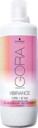 Schwarzkopf Igora Vibrance Activator Gel 1.9% 6Vol. 1000ml