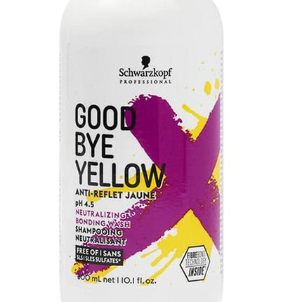 Schwarzkopf Goodbye Yellow Anti-yellowing Treatment 300ml Kleurneutraliserende shampoo