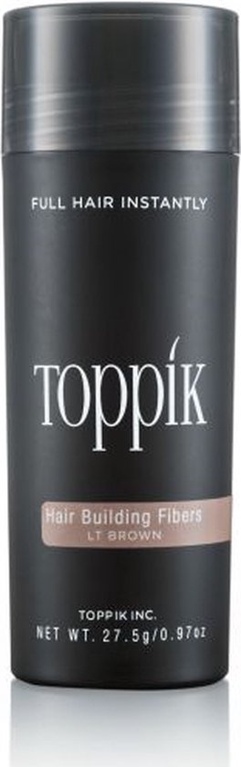 Toppik Hair Building Fibers Lichtbruin - 27.5 gram