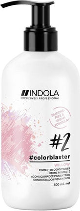 Indola Kleurconditioner Care & Styling Colorblaster Pigmented Conditioner Willow Lichtroze