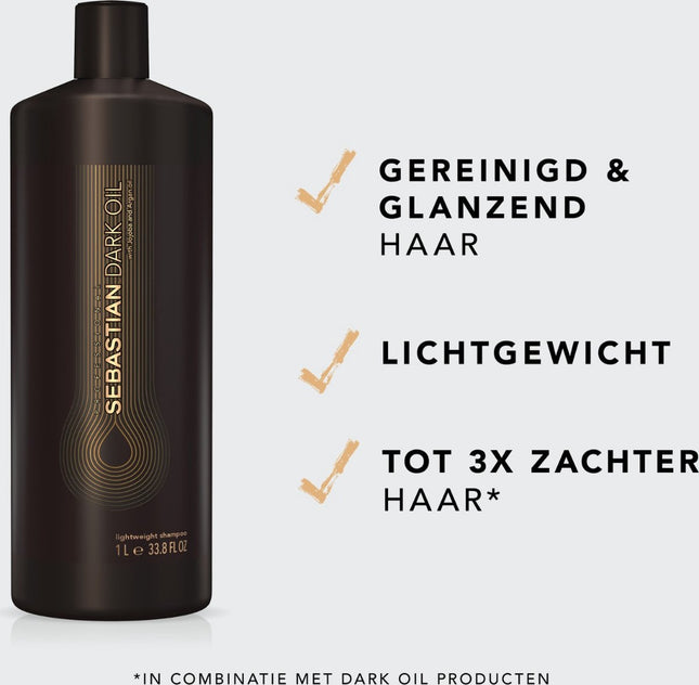 Ontklittende shampoo Sebastian Dark Oil (1 L)