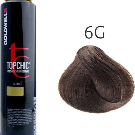Goldwell - Topchic Depot Bus - 6-G Tabak - 250 ml