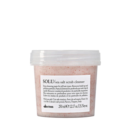 Davines SOLU Sea Salt Scrub Cleanser 250 ml