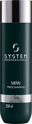 System Professional System Man Triple Shampoo M1 250 ml - vrouwen - Voor