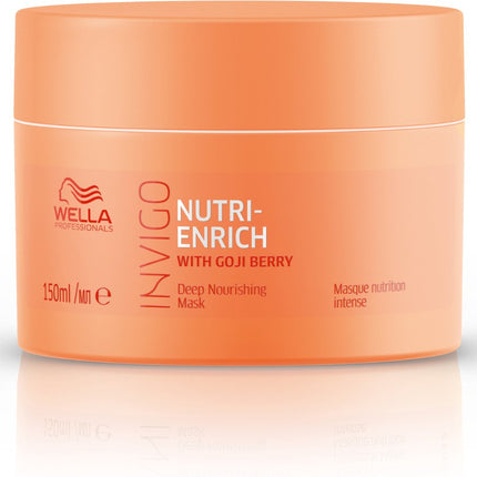Wella Invigo Nutri Enrich Masker 150ml - Haarmasker droog haar - Haarmasker beschadigd haar