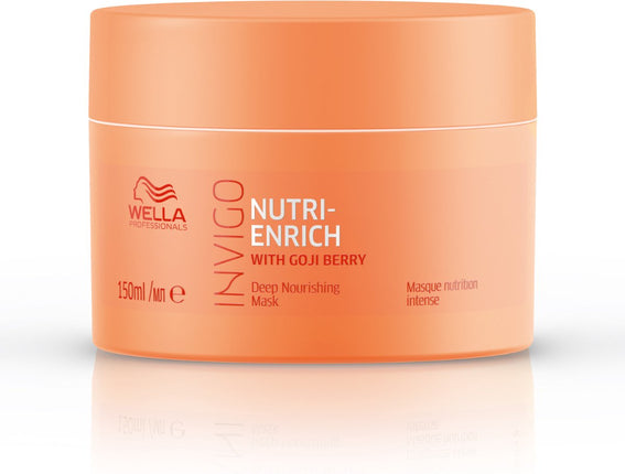 Wella Invigo Nutri Enrich Masker 150ml - Haarmasker droog haar - Haarmasker beschadigd haar