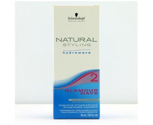 Schwarzkopf Natural Styling Glamour Wave Hydrowave 2 Kit - 80 ml - Permanentvloeistof