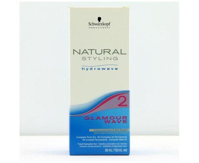 Schwarzkopf Natural Styling Glamour Wave Hydrowave 2 Kit - 80 ml - Permanentvloeistof