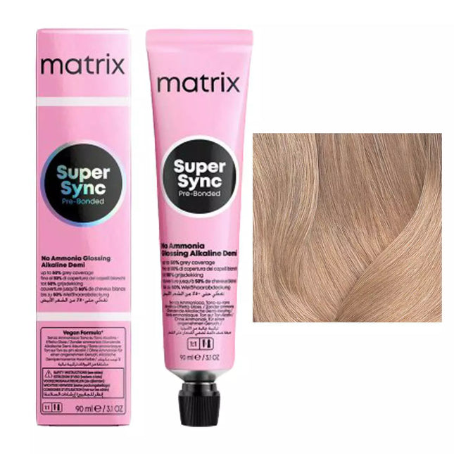 Matrix - SuperSync Pre-Bonded - 9GV/9.32 Heel Licht Blond Goud Violet - 90ml
