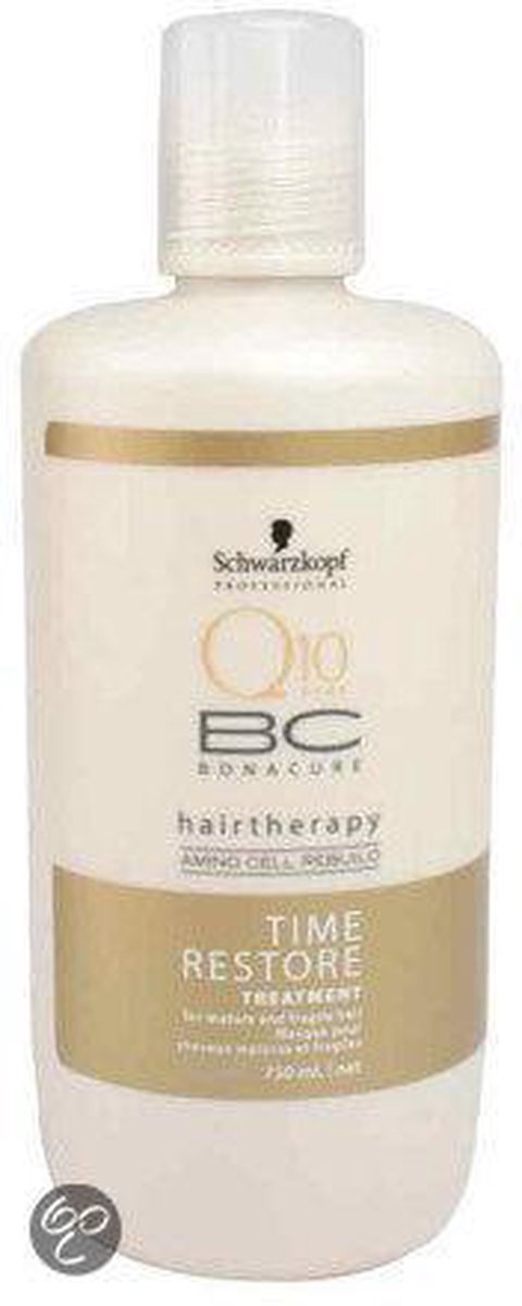 Schwarzkopf BC Time Restore Q10 Treatment - 750 ml - Haarmasker