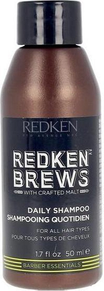 Redken - Redken Brews Daily Shampoo - Daily Shampoo (M) - 50ml - travel size