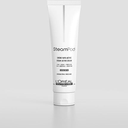 L'Oréal - SteamPod - Steam Activated 2-1 Cream - Crème voor dik haar - 150 ml