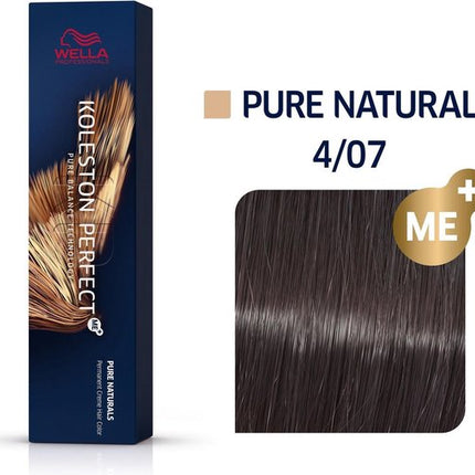 Wella Professionals Koleston Perfect - Haarverf - 4/07 Pure Naturals - 60ml