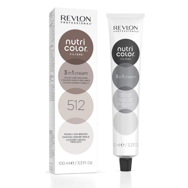 Revlon Nutri Color Filters 512 Pearly Ash Brown 100ml
