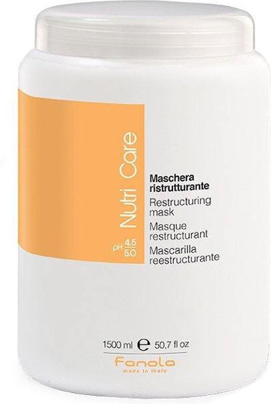 Fanola Nutri Care Restructuring 1500ml haarmasker Unisex