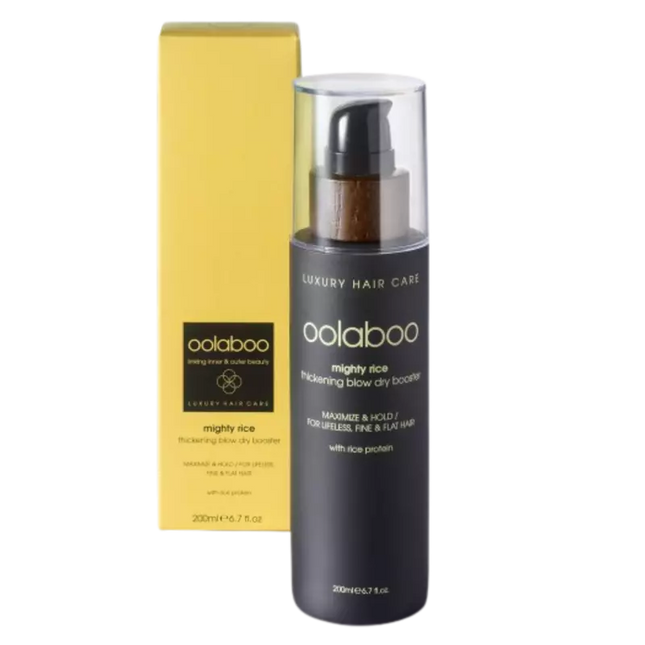 Oolaboo - Mighty Rice - Thickening Blow Dry Booster - 200 ml