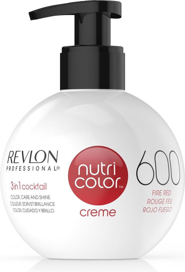 Revlon - Nutri Color Creme - 600 Wild Fire - Fles 250 ml
