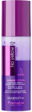 Fanola No Yellow Care Conditioner Two-Phase Hair Conditioner Spray - 150 ml