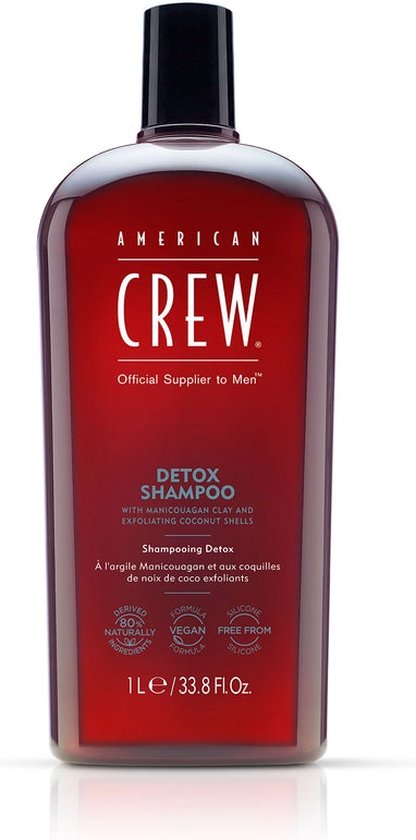 American Crew - Detox Shampoo 1000ml