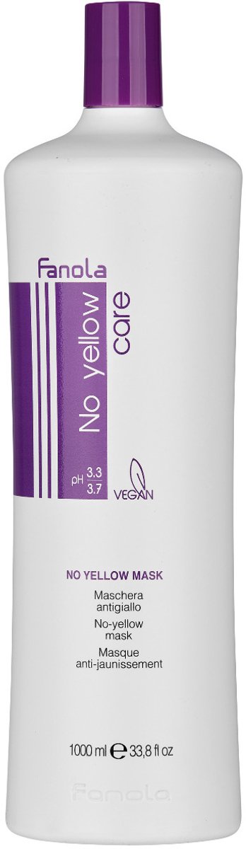 Fanola No Yellow Mask haarmasker - 1000 ml