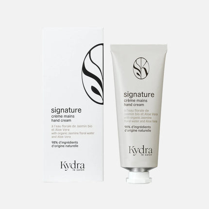 Kydra Signature hand cream with organic jasmine floral water and aloe vera 50ml