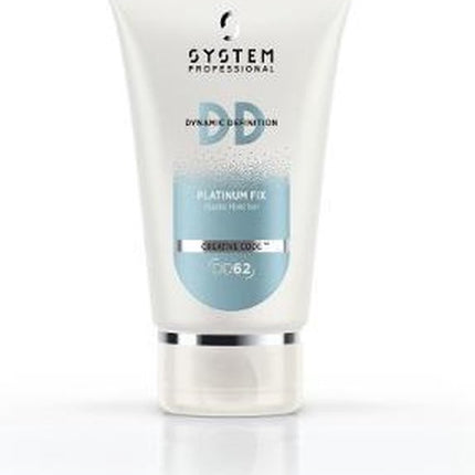 System Professional Styling Dynamic Definition Platinum Fix Gel Elastic Hold Gel 75ml