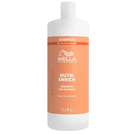 Wella Professionals Invigo Nutri Enrich Shampoo Droog Haar - Beschadigd Haar - 1000 ml