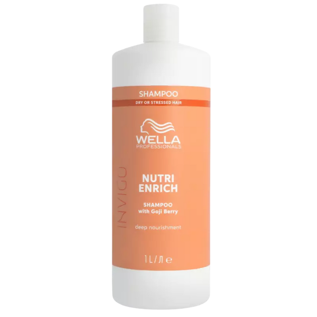 Wella Professionals Invigo Nutri Enrich Shampoo Droog Haar - Beschadigd Haar - 1000 ml