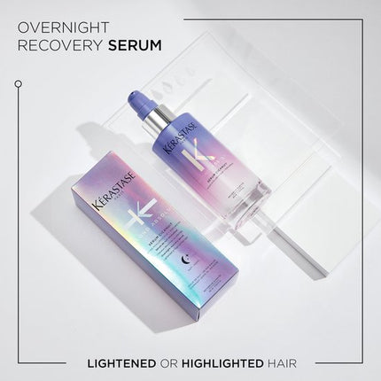 Kérastase Blond Absolu Sérum Cicanuit - Intens hydraterend nachtserum voor poreus en ontkleurd haar - 90 ml