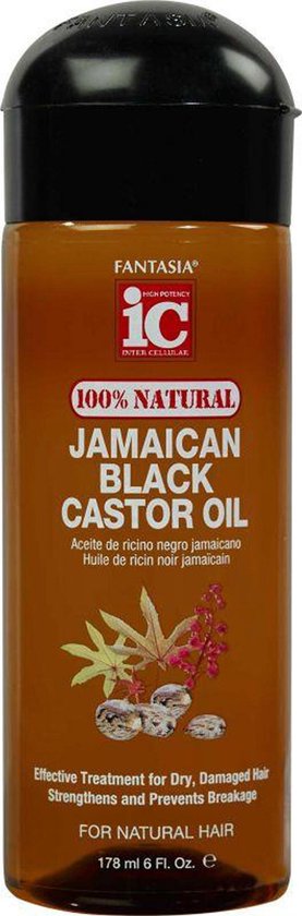 Fantasia IC 100% Natural Jamaican Black Castor Oil Serum 177 ml