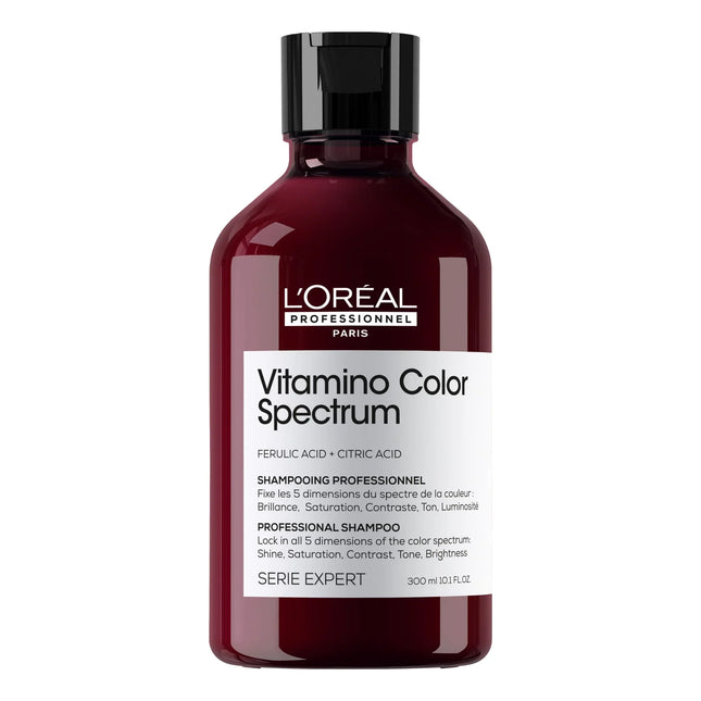 L’Oréal Professionnel Vitamino Color Spectrum Shampoo – Kleurbescherming voor gekleurd haar – Voor een schitterende glans – 300 ml