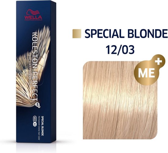 Wella Professionals Koleston Perfect Me+ - Haarverf - 12/03 Special Blonde - 60ml