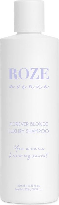 Roze Avenue Forever Blonde Luxury Shampoo 250ml - Zilvershampoo vrouwen - Voor