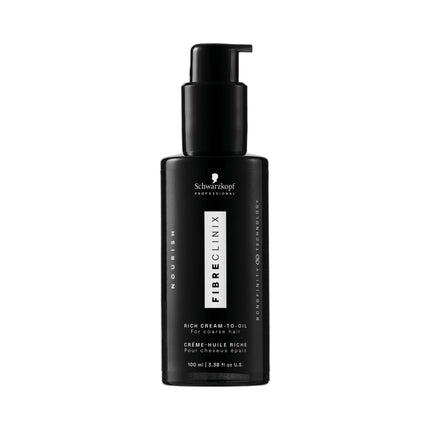 Schwarzkopf - Fibre Clinix - Rich Cream To Oil - Course Hair 100ml