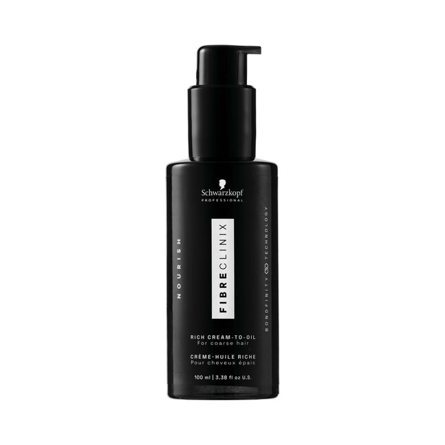Schwarzkopf - Fibre Clinix - Rich Cream To Oil - Course Hair 100ml