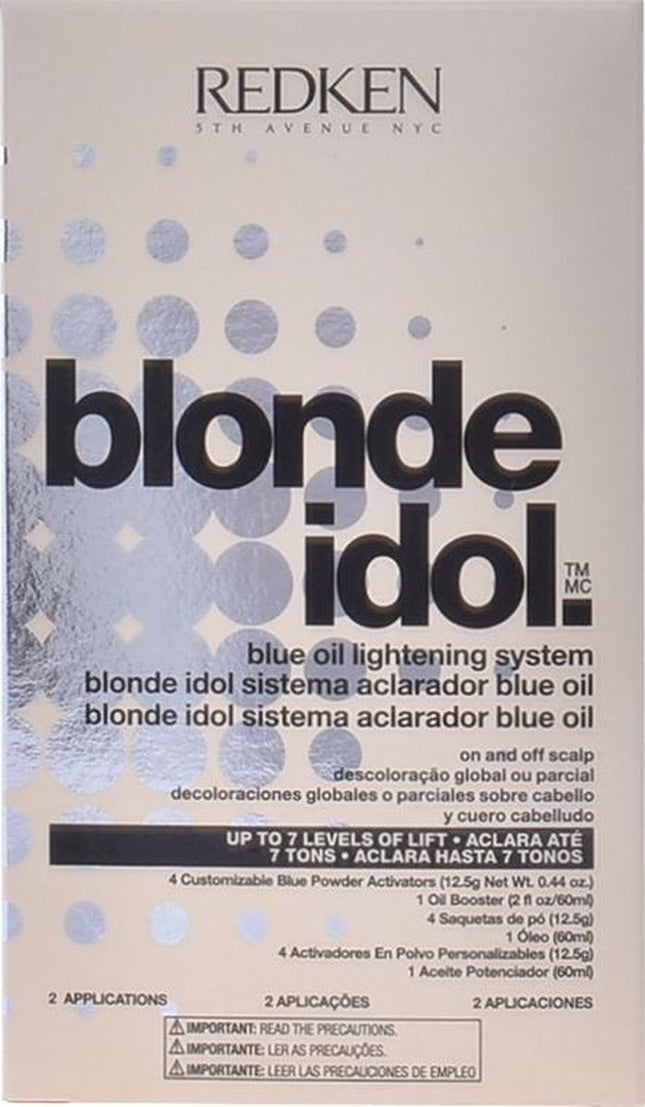 Redken BLONDE IDOL blue oil lightener system