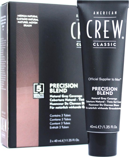 American Crew - PRECISION BLEND LOTE 7-8 light 3 pz