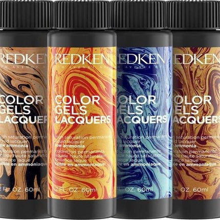 Redken Color Gels Lacquers Permanent Liquid Color 3nw (3.03) Cocoa Bean 60 Ml