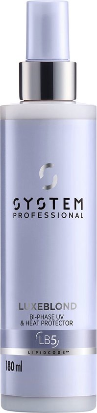 System Professional - LuxeBlond - Bi-Phase UV & Hittebeschermer - 180 ml