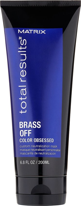 Matrix TOTAL RESULTS BRASS OFF CUSTOM Haarmasker Unisex - 200 ml