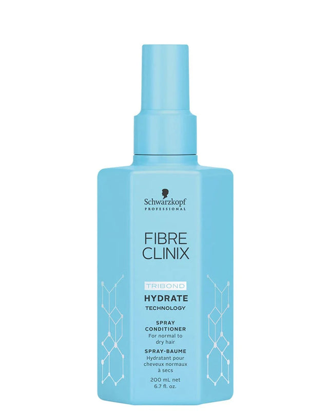 schwarzkopf - fibre clinix tribond hydrate spray conditioner - 200ml