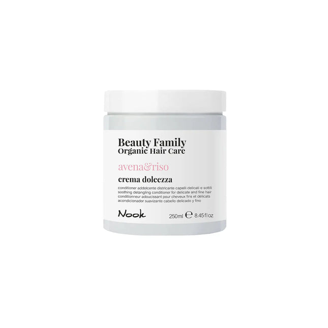 Nook Beauty Family Organic Hair Care Avena&Riso Crema Dolcezza 250ml