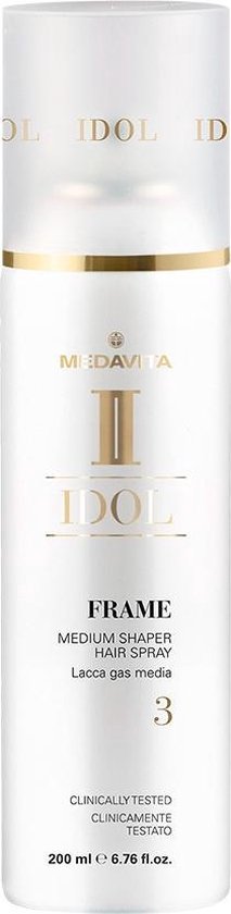 Medavita Idol Texture Frame - Medium Shaper Hair Spray Haarspray Hold 3 200ml