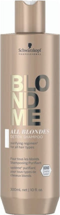 Schwarzkopf BlondMe All Blondes Detox Shampoo 300ml -  vrouwen - Voor