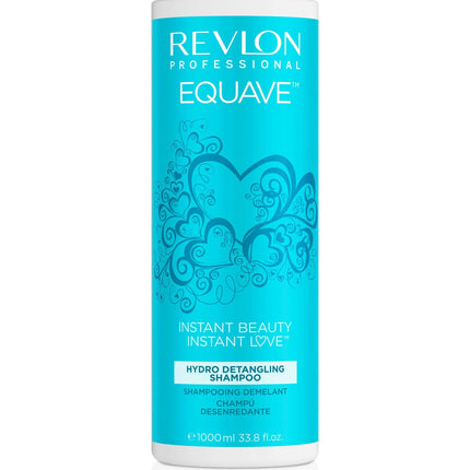 Revlon Equave Hydro Detangling Shampoo-1000 ml - Normale shampoo vrouwen - Voor Alle haartypes