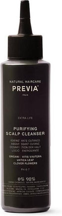 Previa Natural Haircare Lotion Extra Life Purifying Scalp Cleanser 100ml