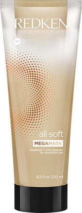 Redken All Soft Megamask Haarmasker voor Droog en Breekbaar Haar 200ML - Haarmasker droog haar - Haarmasker beschadigd haar