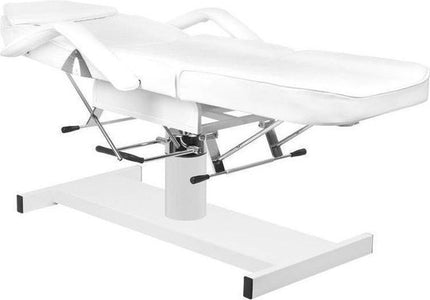 Behandelstoel pedicurestoel Wit -Pedicurestoel- Verstelbaar -Salonstoel verstelbaar